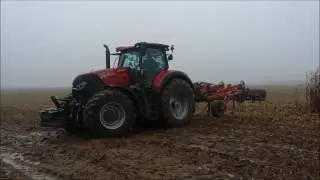 Pokazy polowe ciągnik&oacute;w i kombajnu CASE - Agro Rami