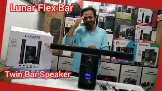 Lunar Flex Bar Speaker || Soundbar theater unboxing review demo @redonwebtv7300 