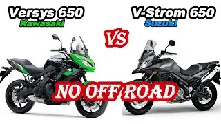 Versys 650 ou V Strom 650 qual a melhor na estrada de terra