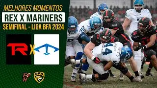 T-REX X RECIFE MARINERS | SEMIFINAL LIGA BFA 2024 | Melhores Momentos