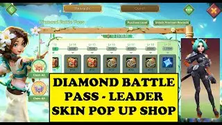 Lords Mobile - DIAMOND BATTLE PASS - LEADER SKIN POP UP SHOP AND 2026 CHAMPIONSHIP