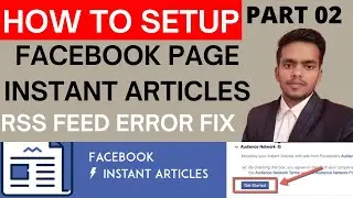 How to Monetize Facebook Page With Instant Articles, Facebook Instant Articles, Facebook Page 2021
