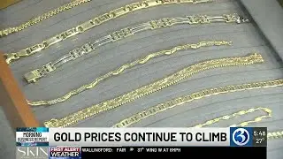 MORNING BUSINESS REPORT: Gold prices climb as AI features expand on smartphones