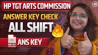 HP TGT Arts Commission Answer Key 2026 | All Shift Answer Key Check | Cut Off & Result