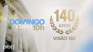 Culto PIBRJ  17/08/2025 &bull; 10h &bull; Marchando sob o comando de Deus! - &Ecirc;xodo 14:15,16  | Pr. Ivan Dias