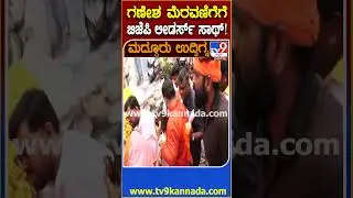 BJP Leaders Joins Ganesha Procession: ಮದ್ದೂರು ಗಣೇಶ ಮೆರವಣಿಗೆಯಲ್ಲಿ ಬಿಜೆಪಿ ನಾಯಕರು ಹೆಜ್ಜೆ | #TV9D