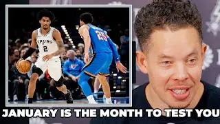 Mitch Johnson on January Being a Month That Tests You in the NBA