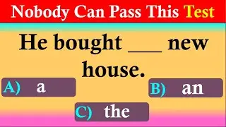 Mixed English grammar Quiz: Nobody Can Pass This Test
