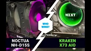 Air Cooler vs Liquid Cooler | Noctua NH-D15S vs NZXT Kraken X73 | Which is best for Intel I7 12700k?