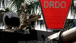 Tank Ex of the DRDO at Def Expo, Delhi