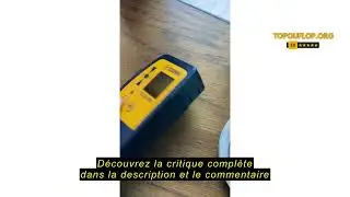 Avis sur la D&eacute;tecteur Laser CIGMAN, R&eacute;cepteur pour Niveau Laser Vert et Rouge jusqu'&agrave; 50m de Plage,