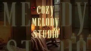 Cozy Fireplace Ambience for Relaxation | Calm Atmosphere | Cozy Melody Studio