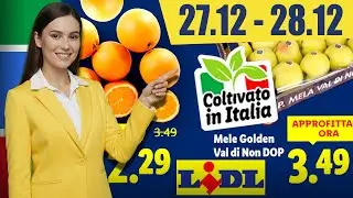 Volantino Lidl dal 27.12. - 28.12.2025 🎉 Spesa di Capodanno, offerte e consigli per risparmiare 🛒