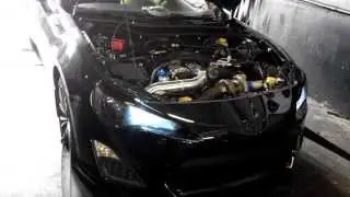 FA20CLUB 57 trim Turbo Kit Dyno Video Automatic 7 PSI Factory Front Pipe