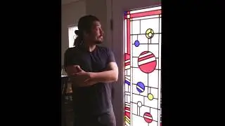 Tim's Stained Glass Door