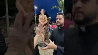 Chegada da imagem peregrina de Nossa Senhora Aparecida a Par&oacute;quia S&atilde;o Sebasti&atilde;o de Areado