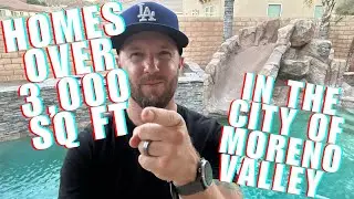 Home Tour of 3 Large Homes in Moreno Valley California!!