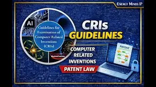 CRI Guidelines &ndash; Computer Related Inventions | Patent Agent Exam 2026