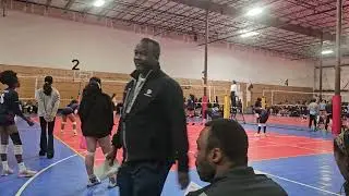 Metro 16 East vs American VBC 16 Blue - MD Juniors tournament 1/24/26