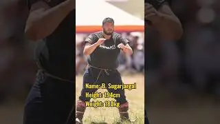 No Weight Classes in Mongolian Wrestlings: Strategies for Beating a Giant | Sugar-Jargal vs. Suhe