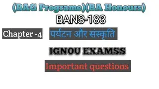 BANS-183 chapter 4 पर्यटन और संस्कृति 