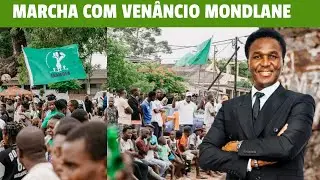 Moçambicanos Saem às Ruas com Venâncio Mondlane em Marcha de Grande Escala