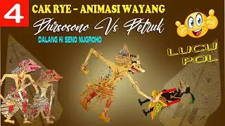 Animasi Wayang Lucu DURSOSONO vs PETRUK (Ciktrasi Gagap Pekok Salah Informasi) Dalang Seno Nugroho