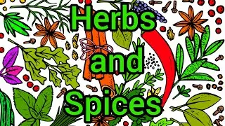 HERBS AND SPICES NAMES AND PICTURES IN ENGLISH | ТРАВЫ И СПЕЦИИ НА АНГЛИЙСКОМ ЯЗЫКЕ