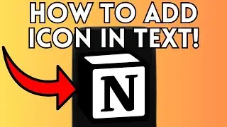 NEW! HOW TO ADD ICON IN TEXT ON NOTION (FULL GUIDE) 2025