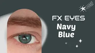 fx eyes lens - Navy Blue &ouml;zel tasarım lacivert lens! #lens #renklilens #colorlenses #blue