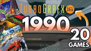 20 TURBOGRAFX 16 games released in 📆 1990 | A year full of 💎 HIDDEN GEMS