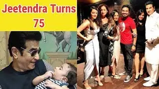 Jeetendra Turns 75 | Celebrating His Birthday With  Grandson