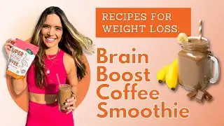 Healthy Banana-Coffee Smoothie! - Boost Brain Power!