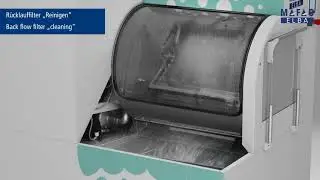Spritzreinigung mit der MAFAC ELBA / Spray cleaning with MAFAC ELBA