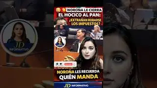 🤣💥 NORO&Ntilde;A LE CIERRA EL HOCICO AL PAN: &iquest;EXTRA&Ntilde;AN ROBARSE LOS IMPUESTOS? 😂