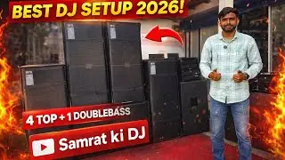 4 Top 1 Bass DJ Setup 🔥Best sound for party & events 🎧