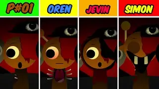 Incredibox Sprunki: Phase 2 But Everyone Is Brud VS Oren VS Simon VS Jevin
