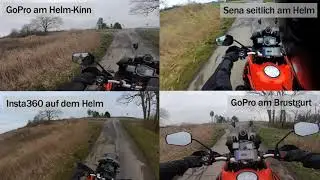 ActionCam Perspektiven-Vergleich auf dem Motorrad | Welche Kamera-Position gef&auml;llt Dir am besten?