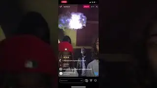 Warhol.SS going crazy on IG live