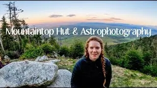 Hut stay and astrophotography on top of Mont Mégantic