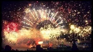 London New Year 2014 Fireworks (Gopro)