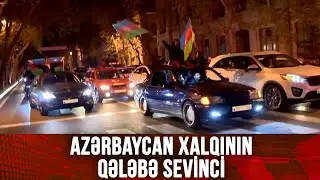 Azərbaycan xalqının qələbə sevinci - CANLI