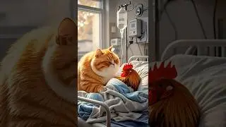 A.i | Cat hen | trending shorts videos YouTube #ai #cat #hen #shorts #trending