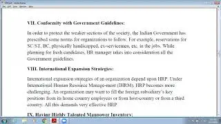 SAITM BBA 4THSEM HUMAN RESOURCE MANAGEMENT UNIT02 LECTURE09