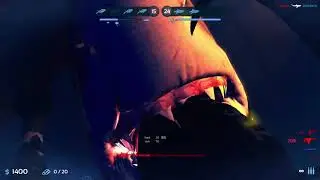 getting rocked in depth diver gameplay