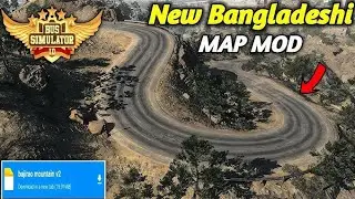Finally🔥New BANGLADESHI  OFFROAD map Mod For Bus Simulator Indonesia !Bussid Mod Map 4.3.3