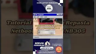 Cleaning repasta Laptop &ldquo;antik&rdquo; Toshiba NB305#laptop #information #laptoptips #toshiba #servislaptop