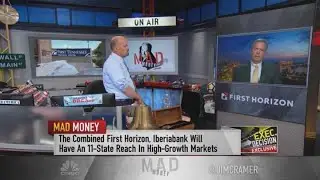First Horizon CEO on the regional bank's merger with IberiaBank Corp