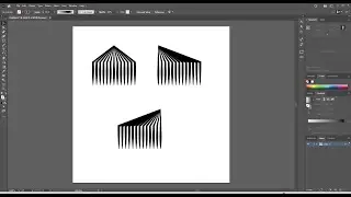 Make 10 Perfectly Aligned Lines Easily / Duplicate and Align Objects Perfectly in Illustrator