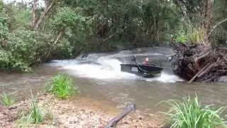 jet dinghy at outfit creek